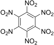 بنزين سداسي النيترو chemical structure