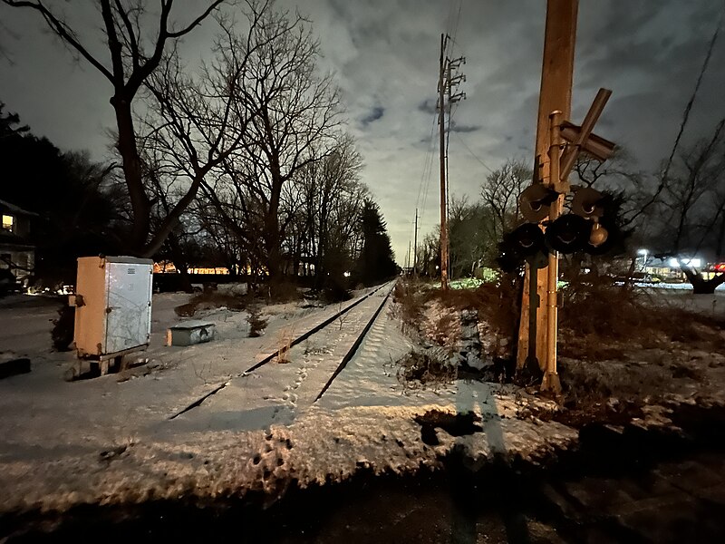 File:Hightstown Industrial Track looking northeast from Prospect Plains Road in Monroe Township.jpg