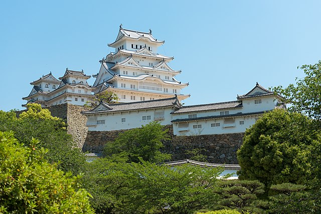 Image: Himeji castle in may 2015