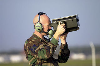 Identification, friend or foe (IFF) is a radar-based identification system designed for command and control. It uses a transponder that listens for an interrogation signal and then sends a response that identifies the broadcaster. It enables military and civilian air traffic control interrogation systems to identify aircraft, vehicles or forces as friendly and to determine their bearing and range from the interrogator. IFF may be used by both military and civilian aircraft. IFF was first developed during World War II, with the arrival of radar, and several friendly fire incidents.