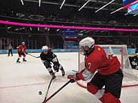 Es hoki di tahun 2020 musim Dingin Olimpiade Pemuda – Anak laki-laki' 3x3 campuran turnamen – Putaran 2 (2).jpg