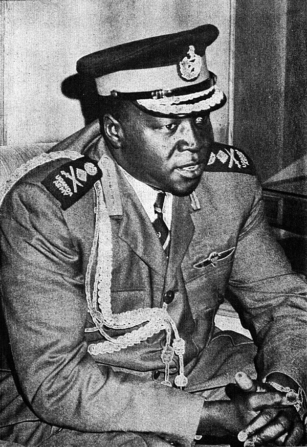 Idi Amin, pictured shortly after the expulsion