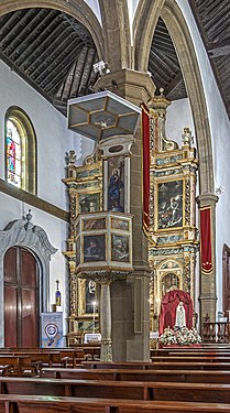 Iglesia de Nuestra Señora de la Peña de Francia Puerto de la Cruz, Tenerife Pulpit