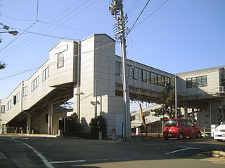 Ina Station railway station in Toyokawa, Aichi prefecture, Japan