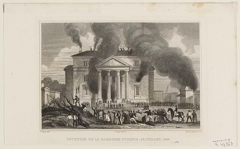 File:Incendie de la barrière St Denis, 29 juillet 1830, G.44367.jpg