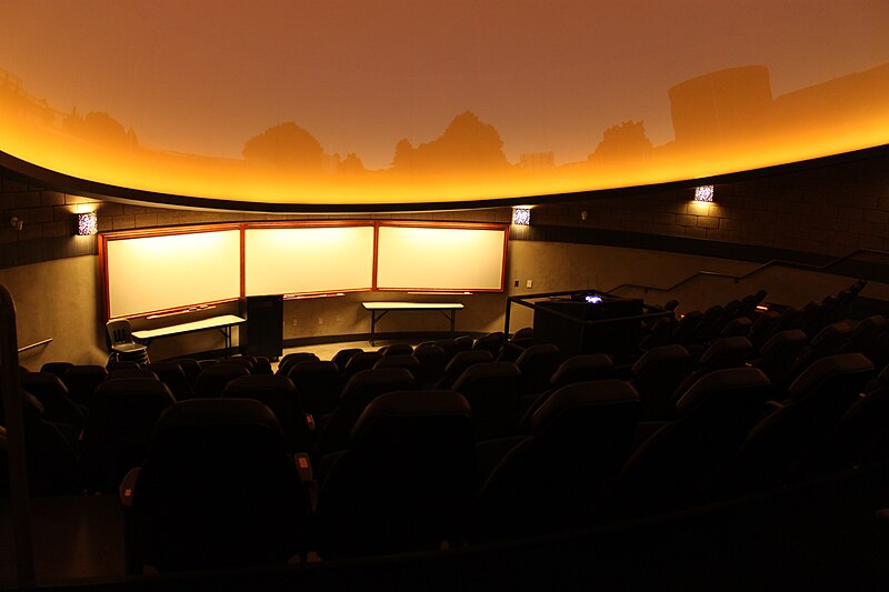 File:Inside View of the Bechtel Planetarium, Pasco WA.jpg