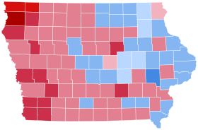 Iowa Presidential Election Results 2004.svg