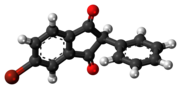 Isobromindione 3D ball.png