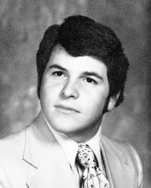 Jason Alexander as a senior at Livingston High School in 1977.