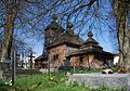 Jedlinka, cerkiew Opieki Bogurodzicy, widok od strony wschodniej.jpg