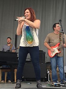 Messina performing in Tampa, Florida on March 19, 2016