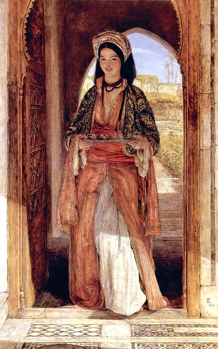 The Coffee Bearer by John Frederick Lewis (1857)