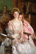 John Singer Sargent, Mrs. Fiske Warren (Gretchen Osgood) and Her Daughter Rachel, 1903