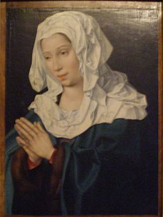 Joos van Cleve, Najświętsza Maryja Panna w modlitwie