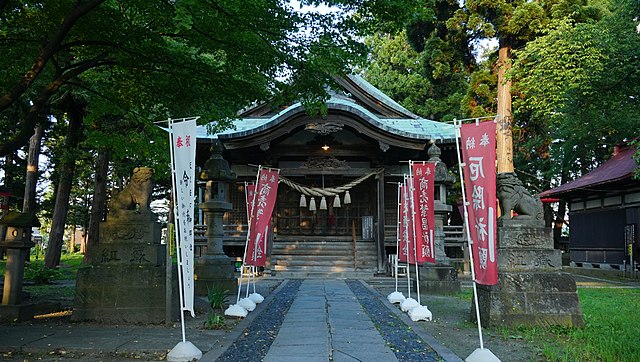 KaidoJinja founded by Tsugaru Tamenobu