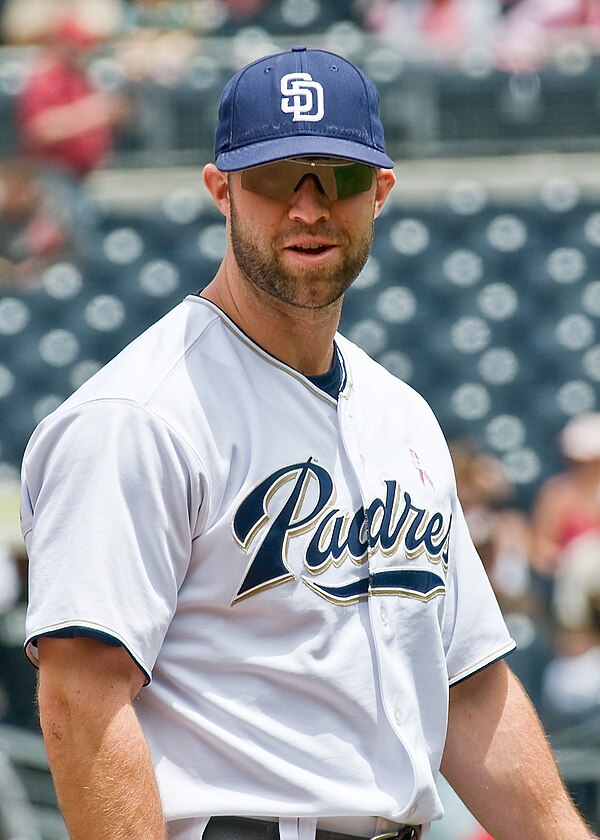 Kouzmanoff with the San Diego Padres in 2008
