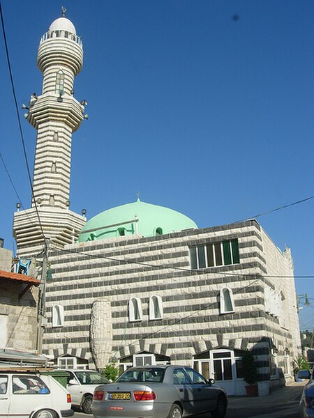 Mosque next to Circassian Heritage Center in Kfar Kama