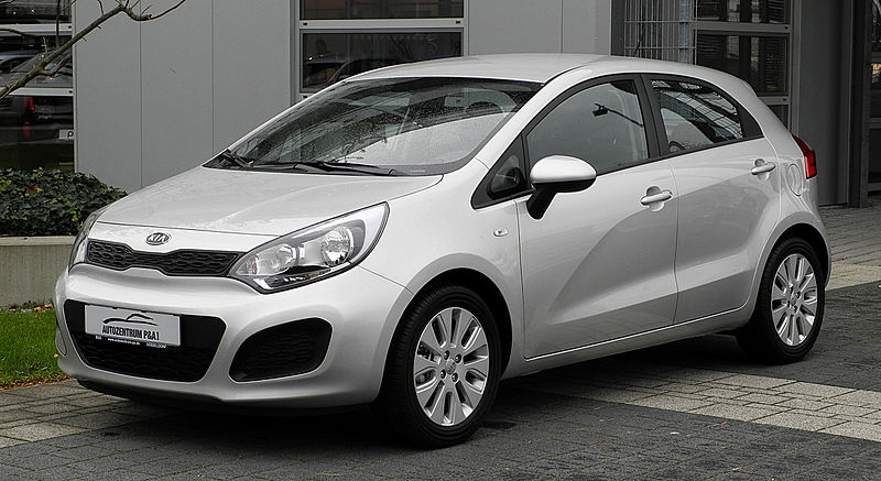 File:Kia Rio 1.4 CVVT Edition 7 (UB) – Frontansicht (2), 25. Oktober 2011, Düsseldorf.jpg