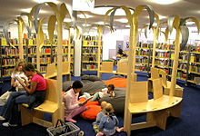 Children's library section in the Ludwigsburg City Library Kinderbucherei Ludwigsburg.jpg