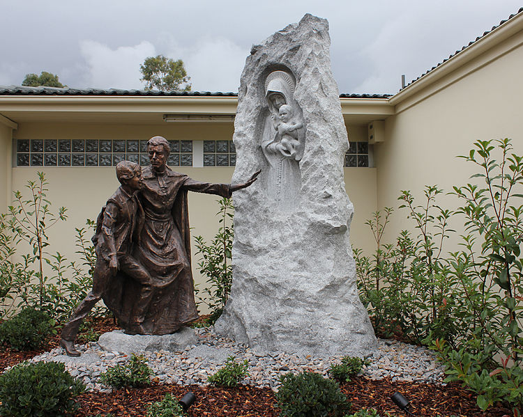 File:Klarfeld Marcellin Champagnat unveiled.jpg