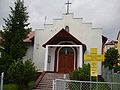 Our Lady of the Rosary Polish Catholic Church in Sanok, Kościół Matki Bożej Różańcowej w Sanoku.