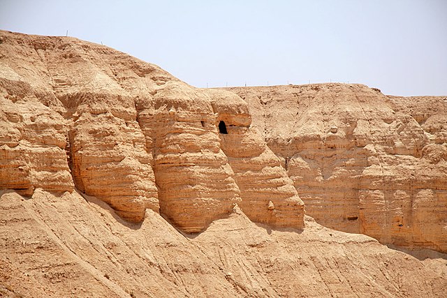 Caves at Qumran