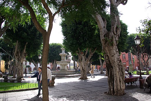 Plaza del Adelantado (UNESCO-Welterbe San Cristóbal de La Laguna; Teneriffa, Kanaren, Spanien)