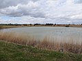 Lake above the height of the Fen, Sawtry - April 2016 - panoramio.jpg