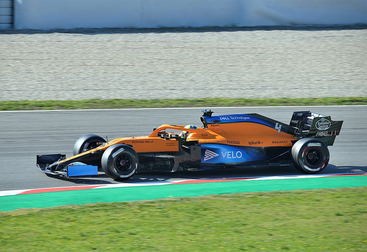 Image of Lando Norris-McLaren MCL35 (3)