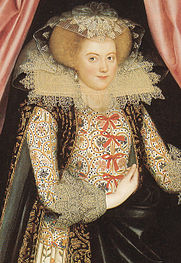 Dorothy Cary, vicomtesse de Rochford, vers 1614-1618, William Larkin (painter) (en)