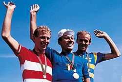 Leif Mortensen, Pierfranco Vianelli, Gösta Pettersson 1968.jpg