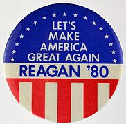 Make America Great Again was used by Ronald Reagan as a campaign slogan in his 1980 presidential campaign, it has since been described as a loaded phrase.