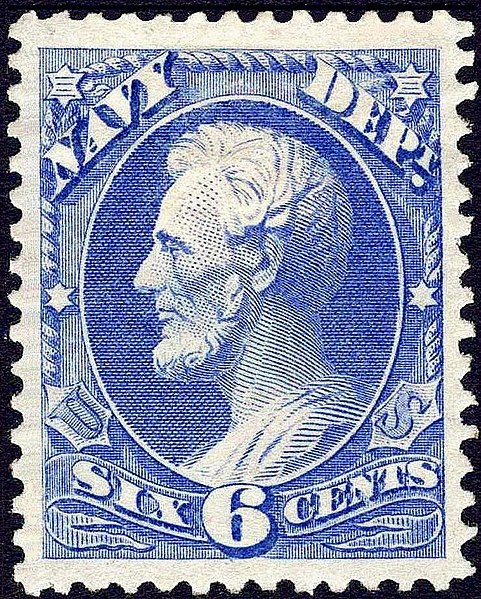 File:Lincoln Navy Dept Official 1893 issue 6c.JPG