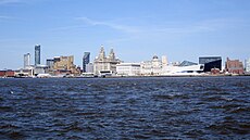 Liverpool skyline from the Mersey Ferry - 2012-05-27.JPG