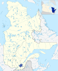 センター・デュ・ケベック地域のケベック州内の位置