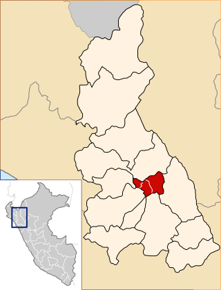 <span class="mw-page-title-main">Hualgayoc District</span> District in Cajamarca, Peru