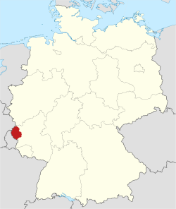 Locator map BIT in Germany.svg