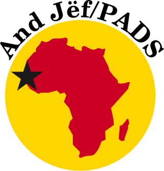 <span class="mw-page-title-main">And-Jëf/African Party for Democracy and Socialism</span> Political party in Senegal