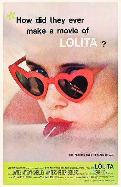 Poster for Lolita (1962)