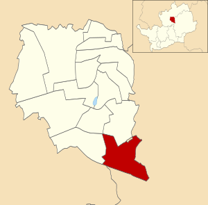Location of Longmeadow ward