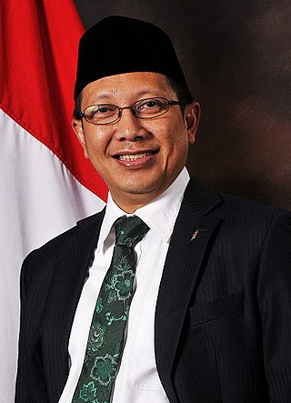 <span class="mw-page-title-main">Lukman Hakim Saifuddin</span> Indonesian politician