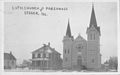 Immanuel Lutheran Church. The church was built in 1911, and the stained glass windows that are features of the church today were installed in 1947[26]