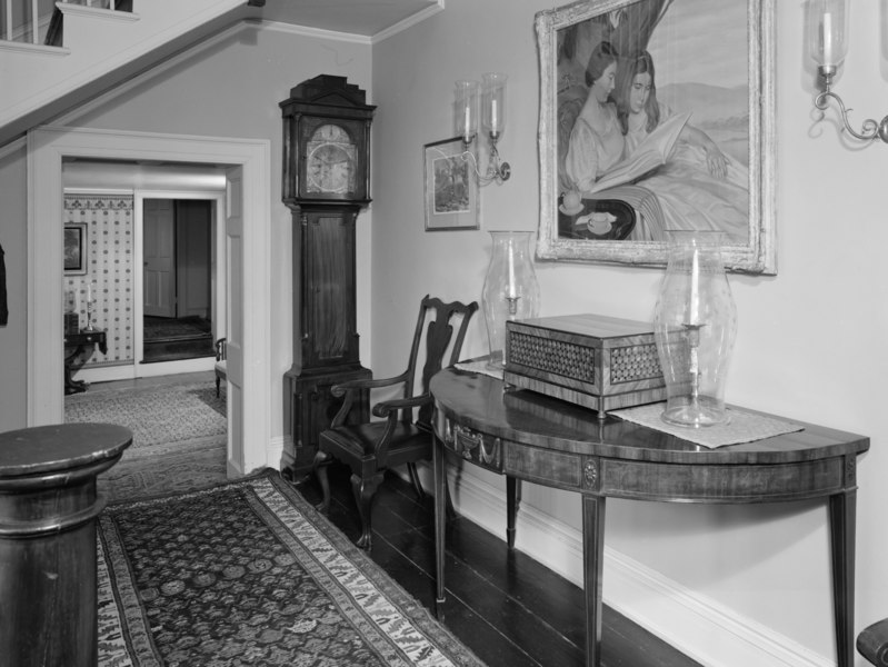 File:MAIN STAIRHALL FROM NORTHWEST - Tudor Place, 1644 Thirty-first Street, Northwest, Washington, District of Columbia, DC HABS DC,GEO,2-38.tif