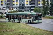 English: MAZ-203T trolleybus. Minsk, Belarus Беларуская: Тралейбус МАЗ-203Т. Мінск, Беларусь Русский: Троллейбус МАЗ-203Т. Минск, Беларусь