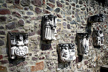 Magdeburger Originale an der Stadtmauer