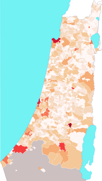 File:Mandatory Palestine - Population by Municipality (1945).svg