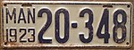 Manitoba License Plate 1923.jpg