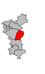 Canton de Châteauneuf-sur-Charente - Carte