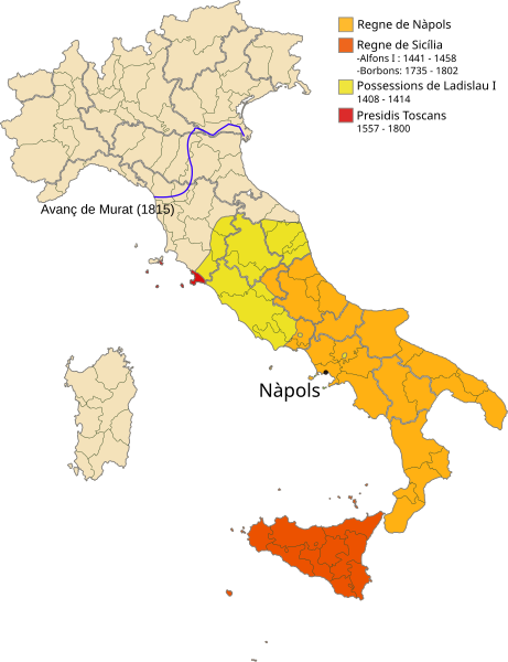 File:Map of Italy Regno di Napoli-ca.svg