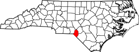 Map of North Carolina highlighting Scotland County.svg
